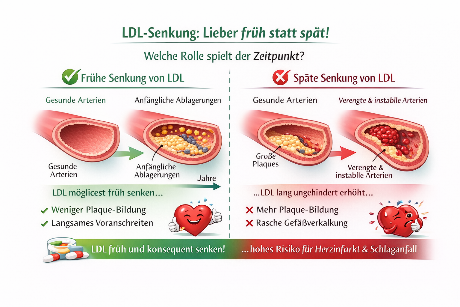 Featured image for “Ab wann sollte ein erhöhtes LDL-Cholesterin gesenkt werden?”